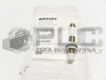 NEW BALLUFF BES0289 PROXIMITY SENSOR BES 516-209-G-S21-E