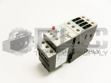 SIEMENS 3RT1025-1B CONTRACTOR WITH 3RU1126-1JB0 OVER LOAD RELAY 