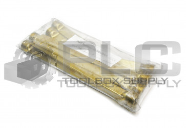 BAG OF 8 NEW DME SB38X6 STRAIGHT BLADE BRASS BAFFLE PLUG 6" - 3/8" NPT