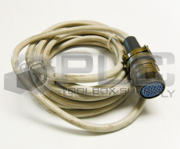 AMPHENOL 24-28S CONNECTOR 24 PIN W/ UNITRONIC LIYCY 0.25 CABLE 18 FT 