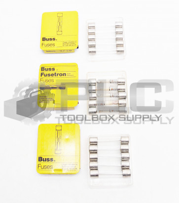 LOT OF 15 NEW BUSS FUSE MDL 3/10 FUSES 250V MD-3/10