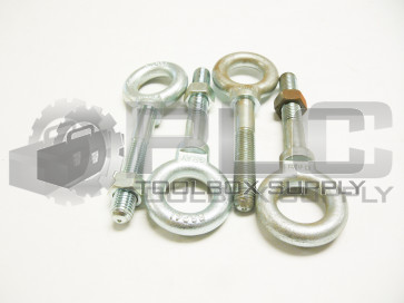 NEW LOT OF 4 3/4 EYE HOOK BOLT  0108 BS24L GRAY 