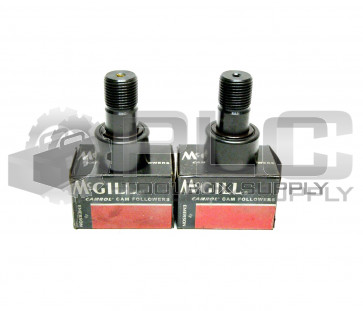LOT OF 2 NEW MCGILL CFH 1 1/2 SB CAMROL CAM FOLLOWER LUBRI-DISC CFH-1-1/2-SB
