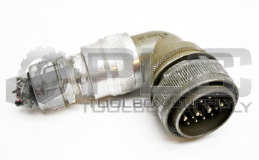 ITT CANNON CA3106E28-11PF97 CONNECTOR 22C 18#16 4#12 PIN PLUG CA3106E2811PF97