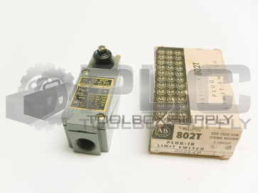 NEW ALLEN BRADLEY 802T-CP /F PLUG IN LIMIT SWITCH 