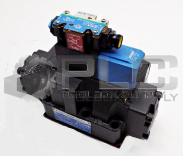 NEW EATON VICKERS DG4V-3S-2AL-M-FPA5WL-D1-H5-60 W/ DG5V-8-S-2AL-M-FPA5WL-D1-H-10