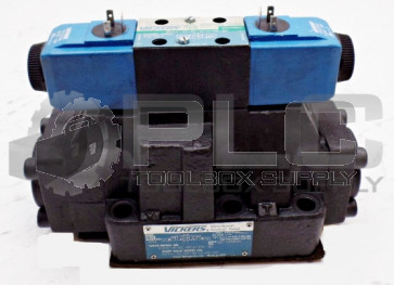 NEW EATON VICKERS DG5S-8-6C-M-U-H5-30 VALVE W/ DG4V-3S-6C-M-U-H5-60
