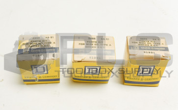 NEW LOT OF  3 SQUARE D 9998 AA-81 PARTS KIT SIZE 00 TYPE A SER B & C 9998-AA-81