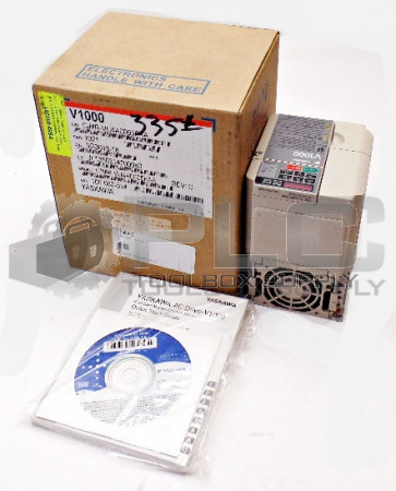 NEW YASKAWA ELECTRIC CIMR-VU4A0005FAA REV.C DRIVE Z1000 NEMA ENCLOSURE 3HP