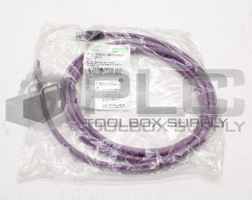 NEW MURR ELEKTRONIK 7000-13105-8030300 M12 MALE 0° W/ CABLE DEVICENET
