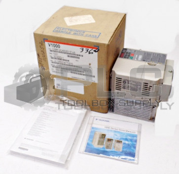 NEW YASKAWA ELECTRIC CIMR-VU4A0011FAA REV.C AC DRIVE 7.5HP 3PHASE 480VAC