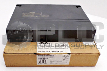 NEW SIEMENS 6ES74174XT050AB0 CPU 417-4 30 MB 4 INTERFACES  6ES7417-4XT05-0AB0