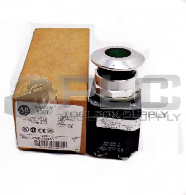 ALLEN BRADLEY 800T-FXP16GA1 /T PUSH-PULL BUTTON ILLUMINATED 800TFXP16GA1 SER.T