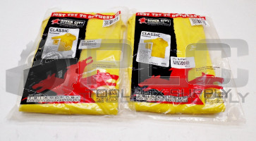 LOT OF 2 NEW MCR SAFETY 230CX3 CLASSIC RAINWEAR 3X YELLOW 