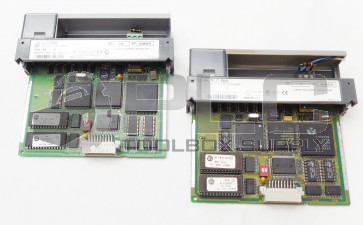 LOT OF 2 ALLEN BRADLEY 1747-SN SER B  REMOTE I/O SCANNER