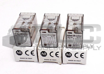 LOT OF 3 NEW ALLEN BRADLEY 700-HC24A1 /D RELAY GENERAL PURPOSE 700HC24A1 SER.D