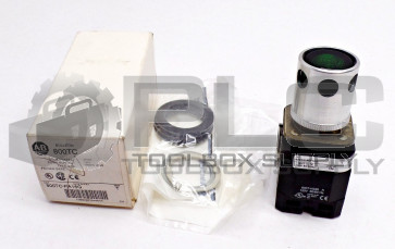 NEW ALLEN BRADLEY 800TC-PA16G /T PUSH BUTTON 30MM 120VAC 800TCPA16G SER.T