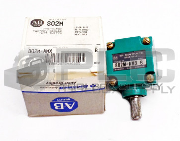 NEW ALLEN BRADLEY 802M-AMX /B LIMIT S SWITCH 802MAMX SER.B