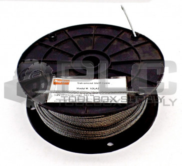 NEW DAYTON 1DLA2 GALVANIZED STEEL CABLE 1/8" 340LB SAFE WORKING LOAD