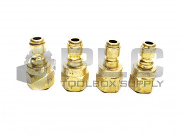 LOT OF 4 NEW PARKER BST-N2 HIGH FLOW HYDRAULIC QUICK COUPLER 1/4 NPT