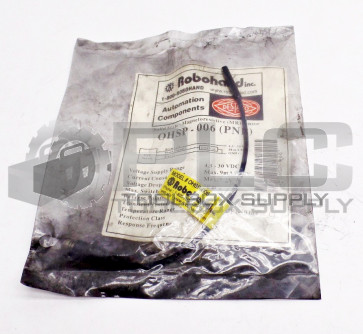 NEW ROBOHAND OHSP-006 SWITCH MAGNETO RESISTIVE QUICK DISCONNECT OHSP006