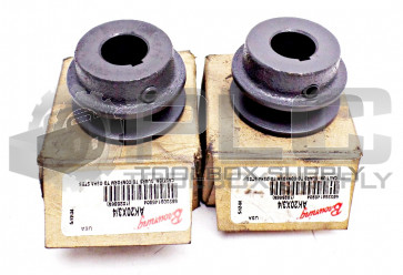 LOT OF 2 NEW BROWNING AK20X3/4 SHEAVE 2.00" 1GRV CI 3/4"BORE AK20X34