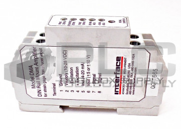 NEW INTERFACE DMA DIN RAIL MOUNT AMPLIFIER 10-28VDC