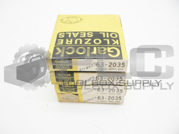 NEW LOT OF 4 GARLOCK 63-2035 OIL SEAL 