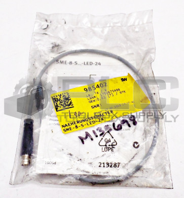 NEW FESTO ELECTRIC SME-8-S-LED-24 PROXIMITY SENSOR 3PIN 3M CABLE SME8SLED24