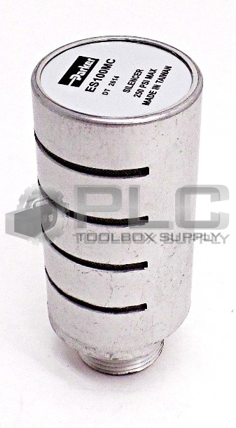 NEW PARKER SCHRADER BELLOWS ES100MC MUFFLER 1" NPT INLET