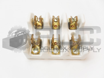 NEW BUSSMAN 2607 FUSE HOLDER 3 POLE 30AMP