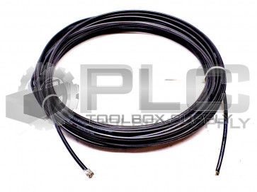 NEW PARKER 2020N-02V30 3MM ID BLACK HOSE APPROXIMATELY 77FT 