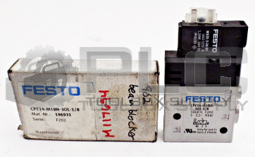 NEW FESTO ELECTRIC CPE14-M1BH-3OL-1/8 FESTO SOLENOID VALVE CPE14M1BH3OL18