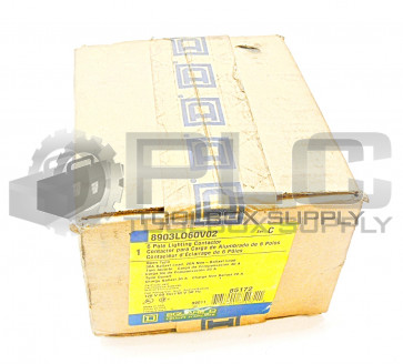 NEW SEALED SQUARE D 8903L060V02 6 POLE LIGHTING CONTACTOR 