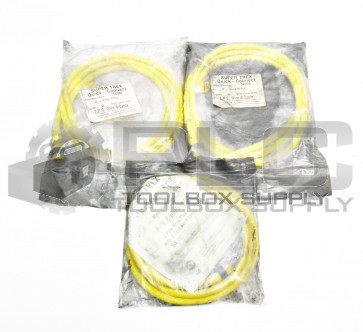 LOT OF 3 NEW TPC 84006 SUPER TREX QUICK CONNECT 2 POLE MALE CONN. 6FT