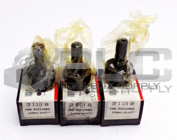 LOT OF 3 NEW MCGILL CF 1-1/4 SB CAM FOLLOWER CF114SB