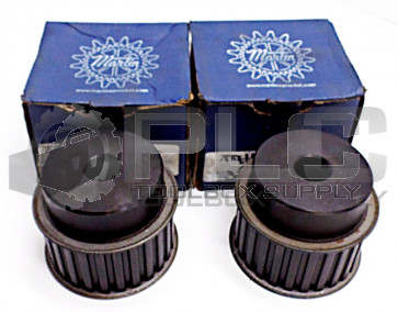 LOT OF 2 NEW MARTIN SPROCKET & GEAR INC 26H200 TIMING PULLEY