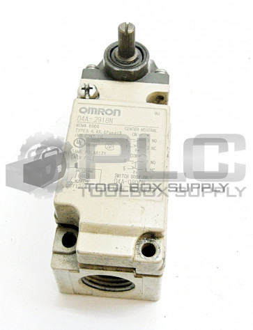 OMRON D4A-2918N LIMIT SWITCH 