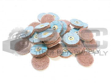 NEW LOT OF 32 STANDARD ABRASIVES 840312 BUFF & BLEND DISC 2" 51MM A MED 