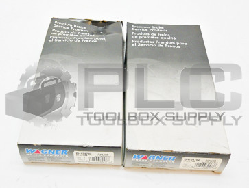 NEW LOT OF 2 WAGNER BH134792 BRAKE HOSE 