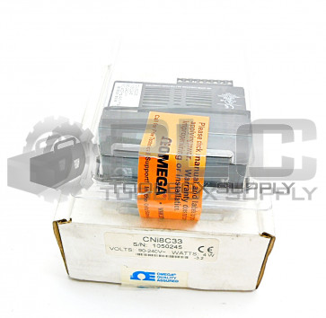 NEW OMEGA CNI8C33 6460064 TEMPERATURE PROCESS CONTROLLER 90-240V 50-400HZ
