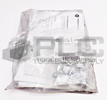 BAG OF 4 NEW ALLEN BRADLEY 77158-008-51 MOUNTING CLIP 8-S1 FOR PANELVIEW
