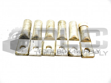 NEW LOT OF 6 3M 40045 LUG ONE HOLE 