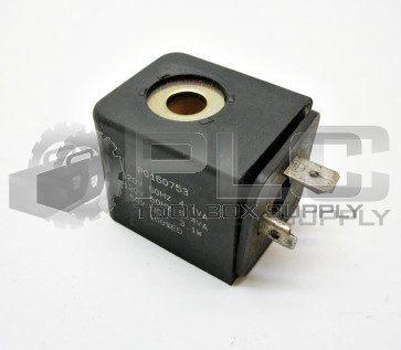 PARKER P0160753 COIL 50VDC 3.1W 120V 50/60HZ 5.4-4.1VA / PO160753