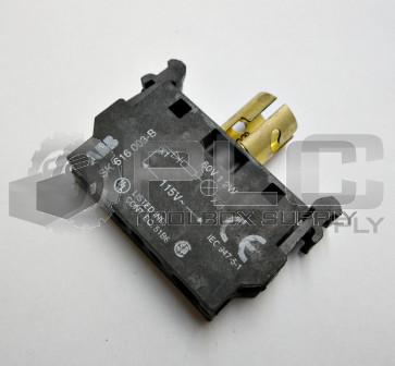 NEW ASEA BROWN BOVERI LAMP BLOCK SK-616-003-B 60V 1.2W 115V / CBK-SK-616-003-B