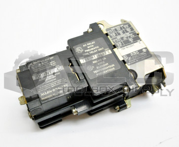 ALLEN BRADLEY 700-NT200A1 AC RELAY WITH 700-NT RELAY SERIES C 