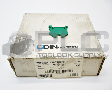 SEALED BOX DINNECTORS DN-T12GRN-A TERMINAL BLOCK 20A 600V / 1BOX = 100PCS