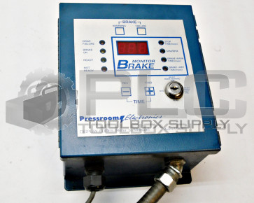 PRESSROOM ELECTRONICS BM-1600 BRAKE MONITOR 120VAC 50/60Hz