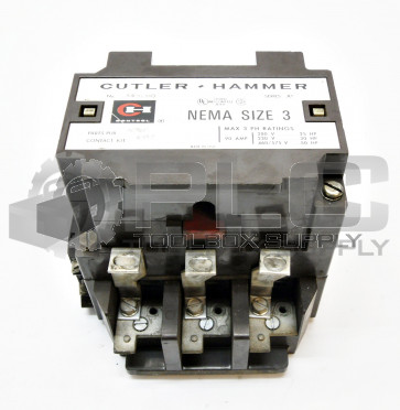 CUTLER HAMMER A50ENO STARTER 90AMP 50HP NEMA SIZE3 460/575V / A5OENO / A50E-1