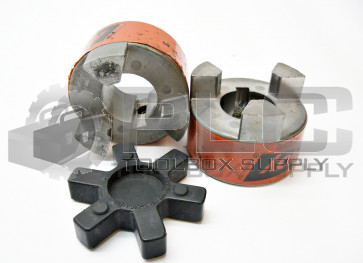 LOT OF 2 LOVEJOY L-095 1.000 JAW COUPLING W/ SPIDER INSERT